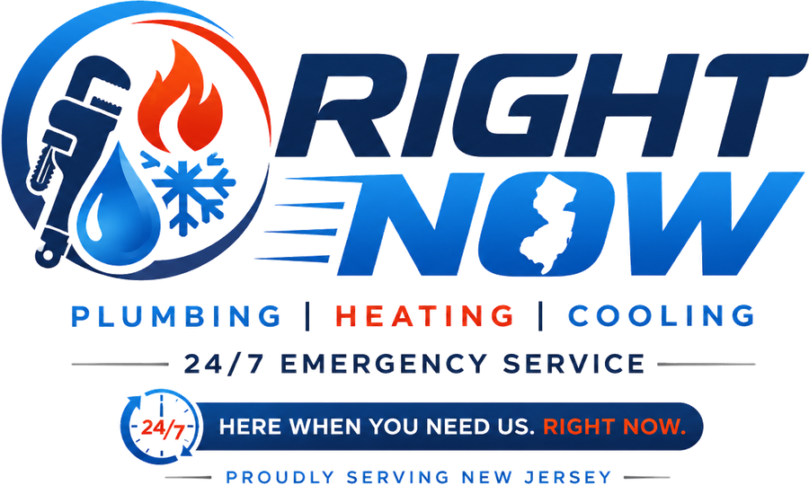 Right Now NJ Plumbing Heating & Cooling — 24/7 Emergency Service